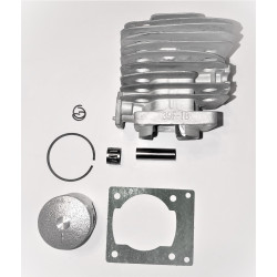 Cylindre piston segment moteur complet tronçonneuse 38 cm3 Timberpro