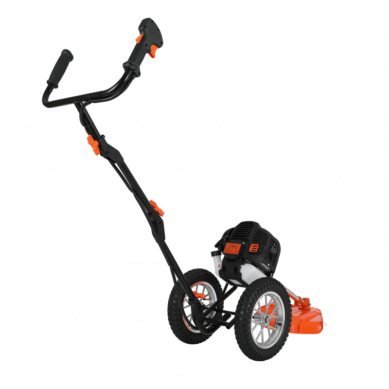 Débroussailleuse TIMBERPRO thermique sur roue 52 cm³, faucheuse , coupe — free download