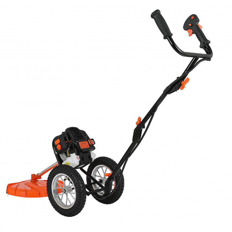 Débroussailleuse TIMBERPRO thermique sur roue 52 cm³, faucheuse , coupe — free download