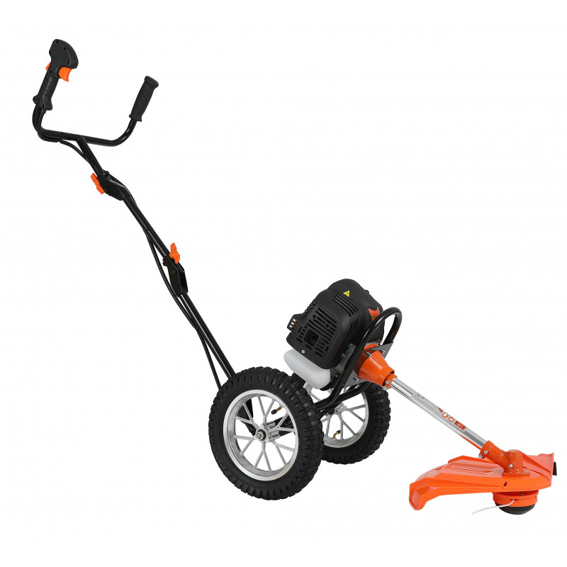 Débroussailleuse TIMBERPRO thermique sur roue 52 cm³, faucheuse , coupe — free download