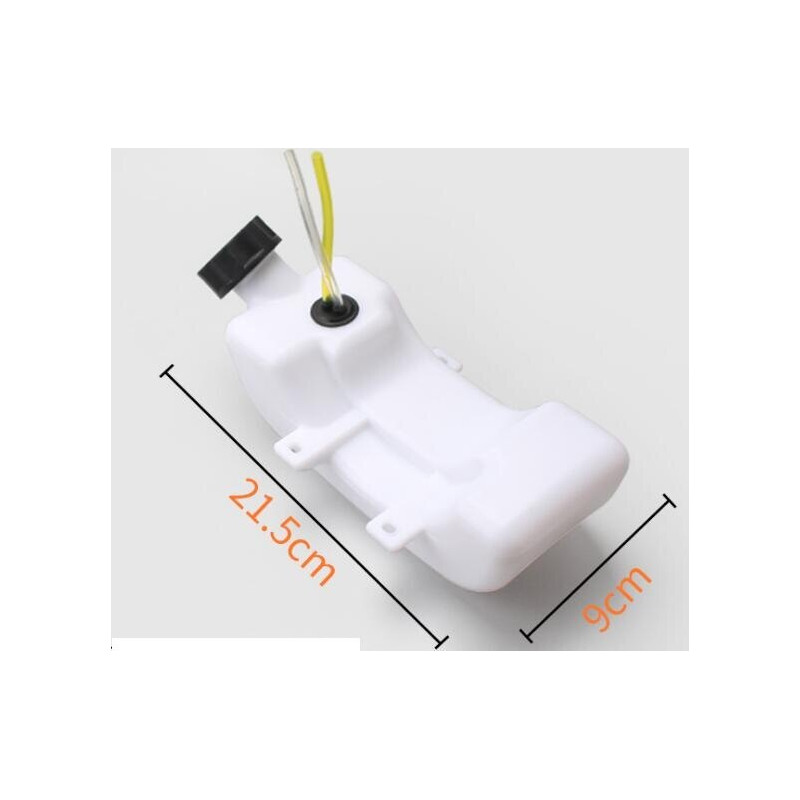 Réservoir à Essence Blanc Pour Débroussailleuse 4 Temps 31cc 39cc 139F - Compatible Tondeuse Motorisée Push Bike
