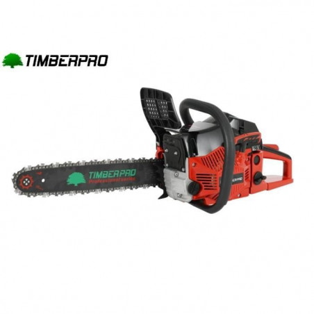 Tronçonneuse Timberpro 62 Cm3 Guide De 50 Cm Avec 3 Chaines Housse De