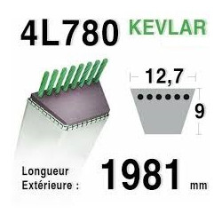 COURROIE TONDEUSE 5L68...