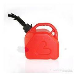 Bidon de 5 L rouge avec bec...
